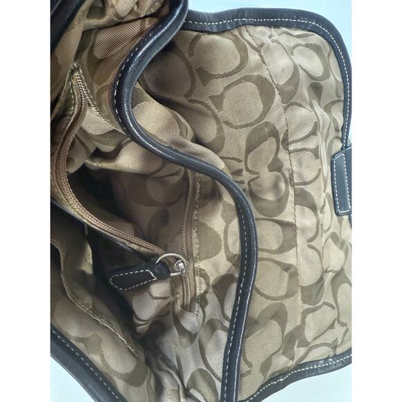 Vintage COACH Y2K Soho Black Leather Flap Buckle Shoulder Bag 9248 - Picture 5 of 7